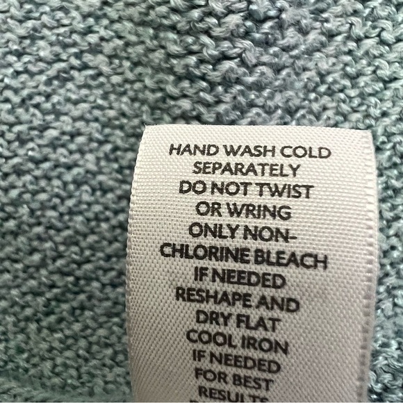 J. Jill Women’s Cardigan Sweater Sz XL Color Green Short Sleeves Loose Fit - Picture 9 of 12